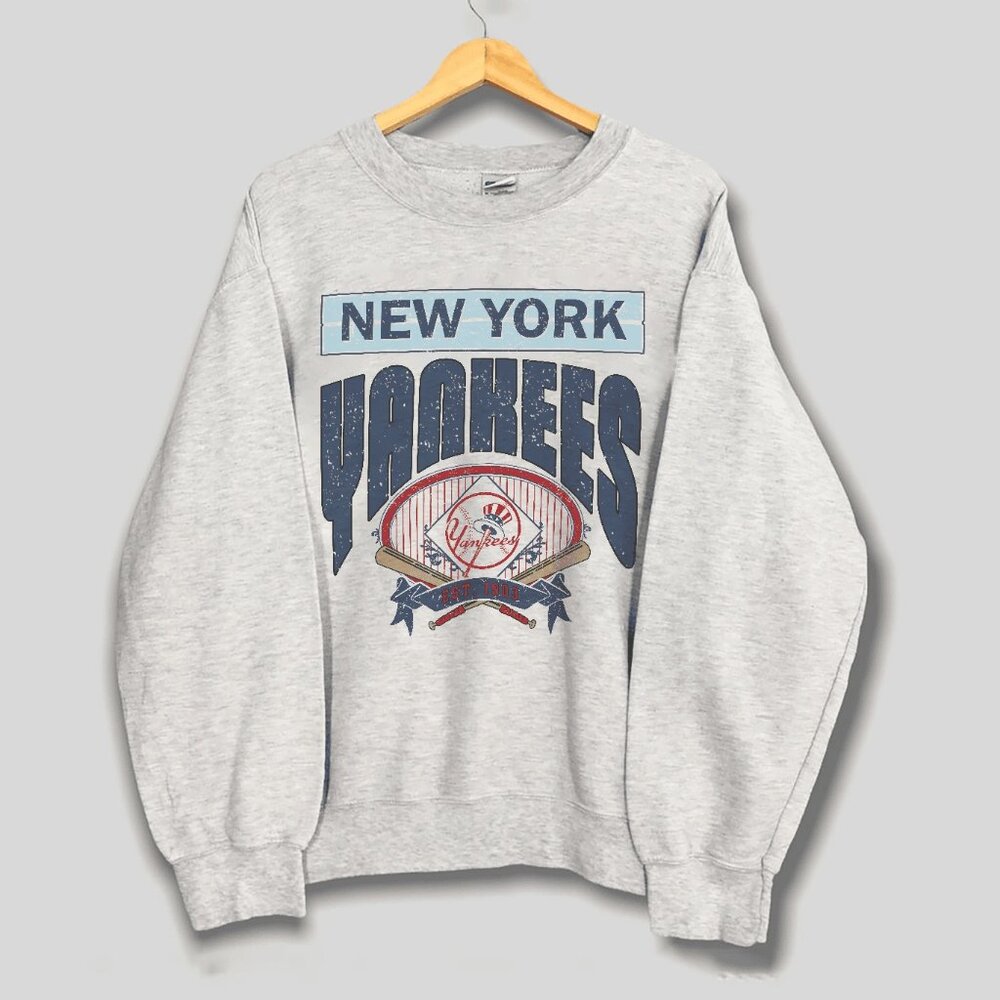 Vintage New York Yankees EST 1903 Baseball World Series Sweatshirt MLB Shirt Tee